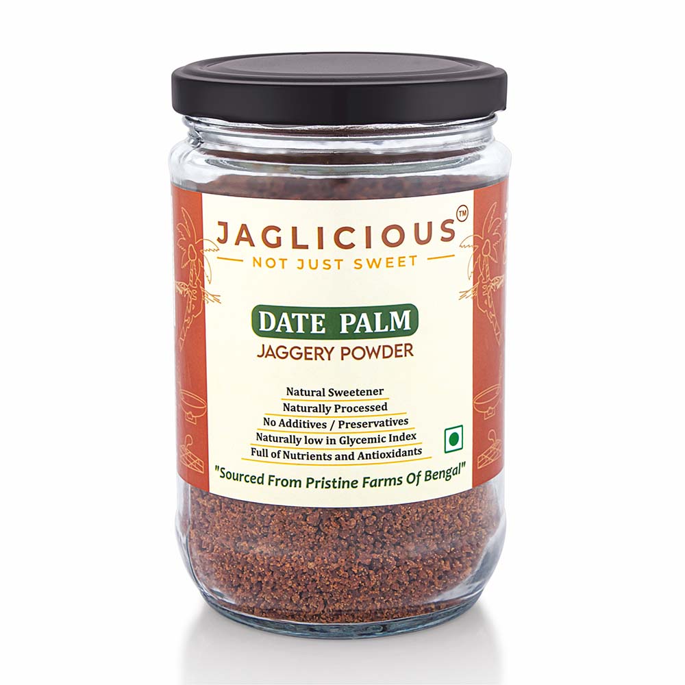 Date Palm Jaggery Powder 350gm X 2 Jar